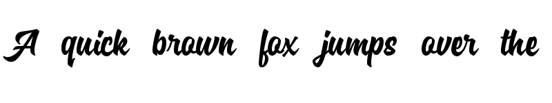 Preview of Specta Retro Script Free Regular font