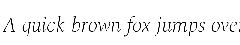 Preview of Spectral ExtraLight Italic font