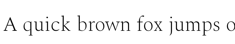 Preview of Spectral ExtraLight font