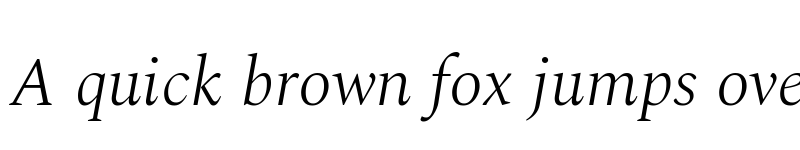 Preview of Spectral Light Italic font