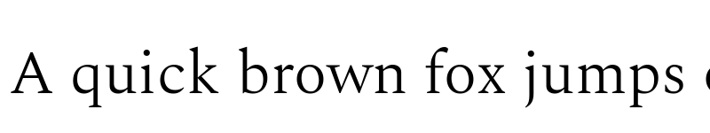 Preview of Spectral Light font