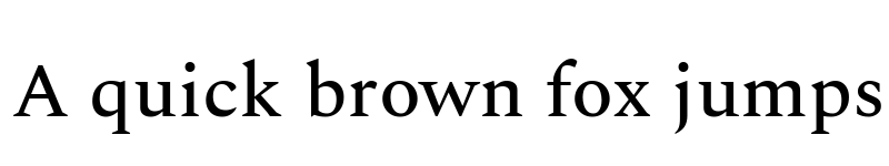 Preview of Spectral Medium font