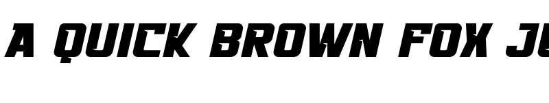 Preview of Speed Demon Regular font