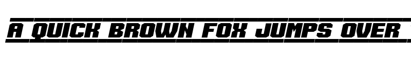 Preview of Speed Racing Italic font