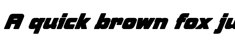 Preview of Speeday Bold font