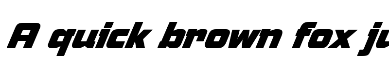 Preview of Speeday Regular font