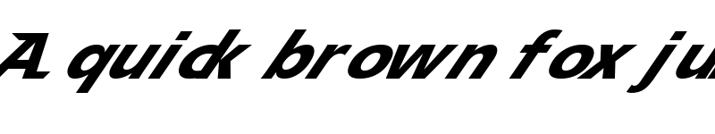 Preview of Speedy 12 Regular font