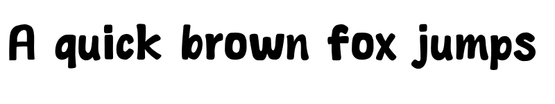 Preview of Spicy Burger Regular font