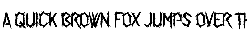 Preview of Spider Talent Regular font