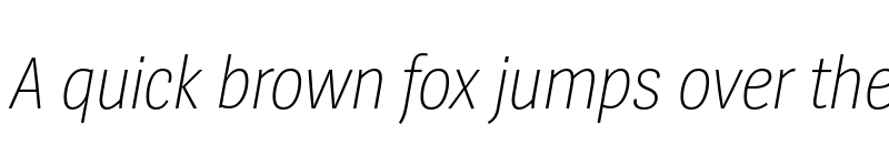 Preview of SpiegelSansCd Trial ExtraLight Italic font