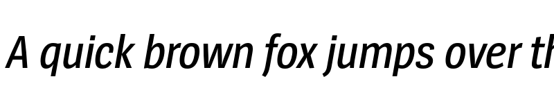 Preview of SpiegelSansCd Trial SemiBold Italic font