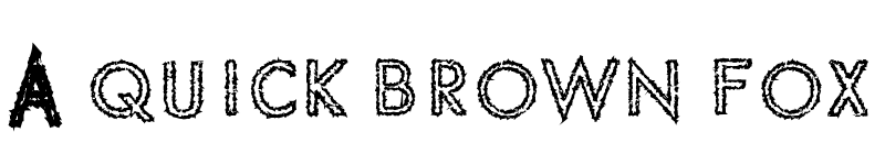 Preview of Spike Crumb Geiger Regular font