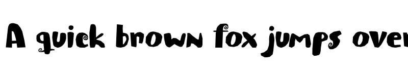 Preview of Spiraling Down DEMO Regular font