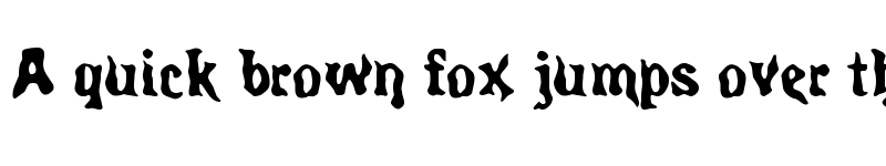 Preview of Spirits Regular font