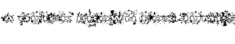 Preview of Splatish Regular font