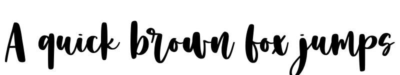 Preview of Splatters Regular font