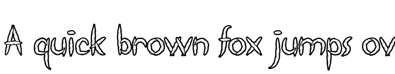 Preview of Spliffs Regular font