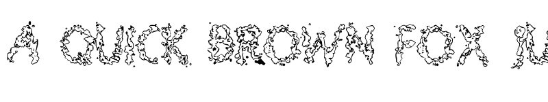 Preview of Splooge Regular font