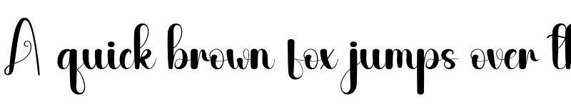 Preview of Spongky Regular font