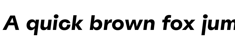 Preview of Spoof Trial Bold Slanted font