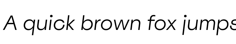 Preview of Spoof Trial Light Slanted font