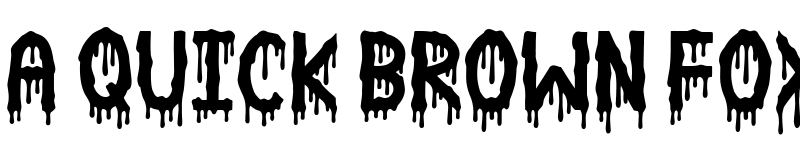 Preview of Spooked Regular font