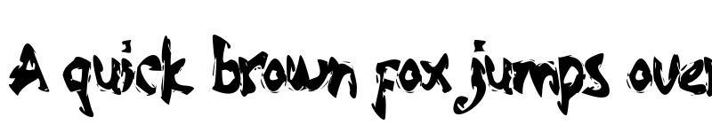 Preview of Spooky Nightmare Regular font