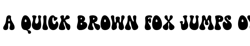 Preview of Spooky Retro Regular font