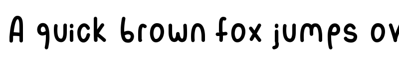 Preview of Spork Medium font