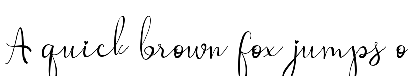 Preview of Spring Woman Regular font