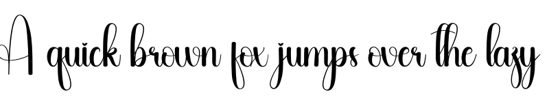 Preview of Springday Regular font