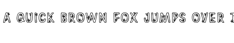 Preview of Springtime Flowers Regular font