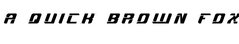 Preview of Sprint Race Demo Italic font