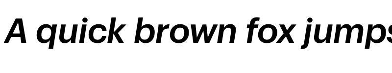 Preview of Sprint Sans Medium Italic font