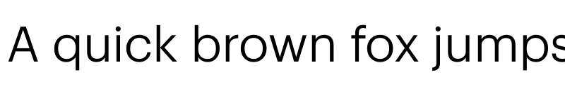 Preview of Sprint Sans Regular font