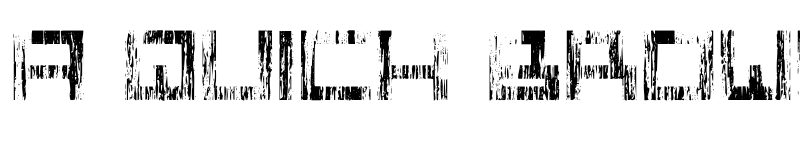 Preview of Square One Grunge Regular font