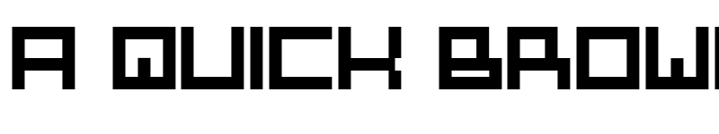 Preview of Square One Regular font