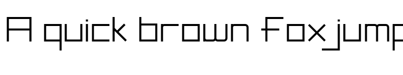 Preview of Square Space Regular font