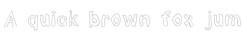 Preview of Squibbles Medium font