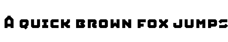 Preview of Squid Caps font