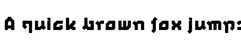 Preview of Squid Regular font