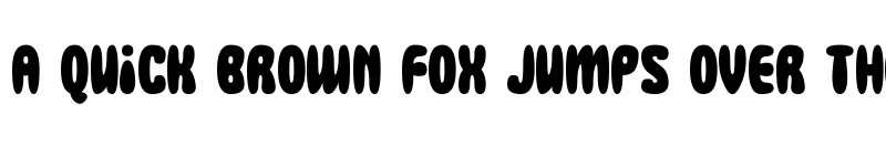 Preview of Squidgy Slimes Regular font