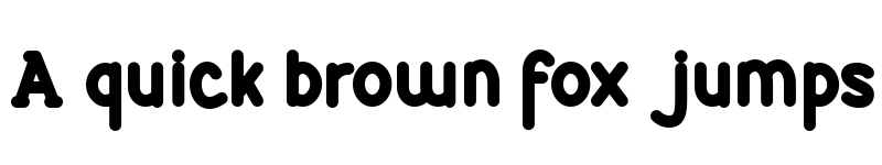 Preview of Squishy Regular font