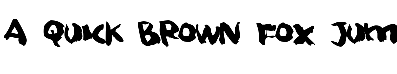 Preview of Squitcher Regular font