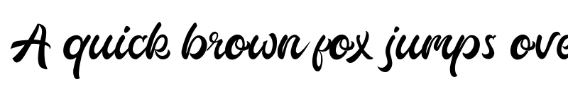 Preview of Sraina Regular font