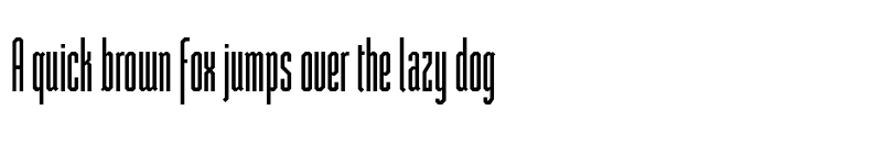 Preview of ST Moviehead Ultra-condensed Bold font
