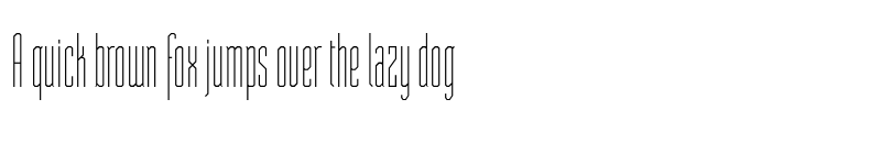 Preview of ST Moviehead Ultra-condensed Medium font