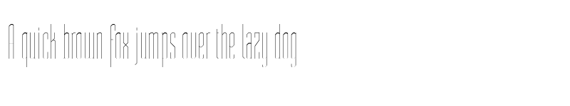 Preview of ST Moviehead Ultra-condensed UltraLight font