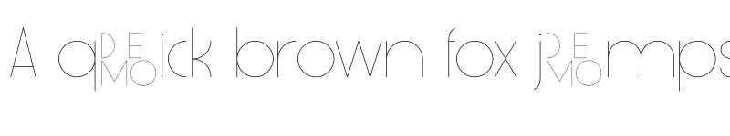 Preview of ST Plato Sans Display DEMO Thin font