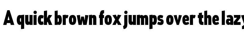 Preview of St Transmission 900 Condensed ExtraBold font